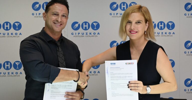 Enerty y la Asociación de Hostelería de Gipuzkoa