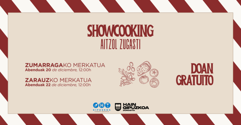 SHOWCOOKING ZUMARRAGA ZARAUTZ