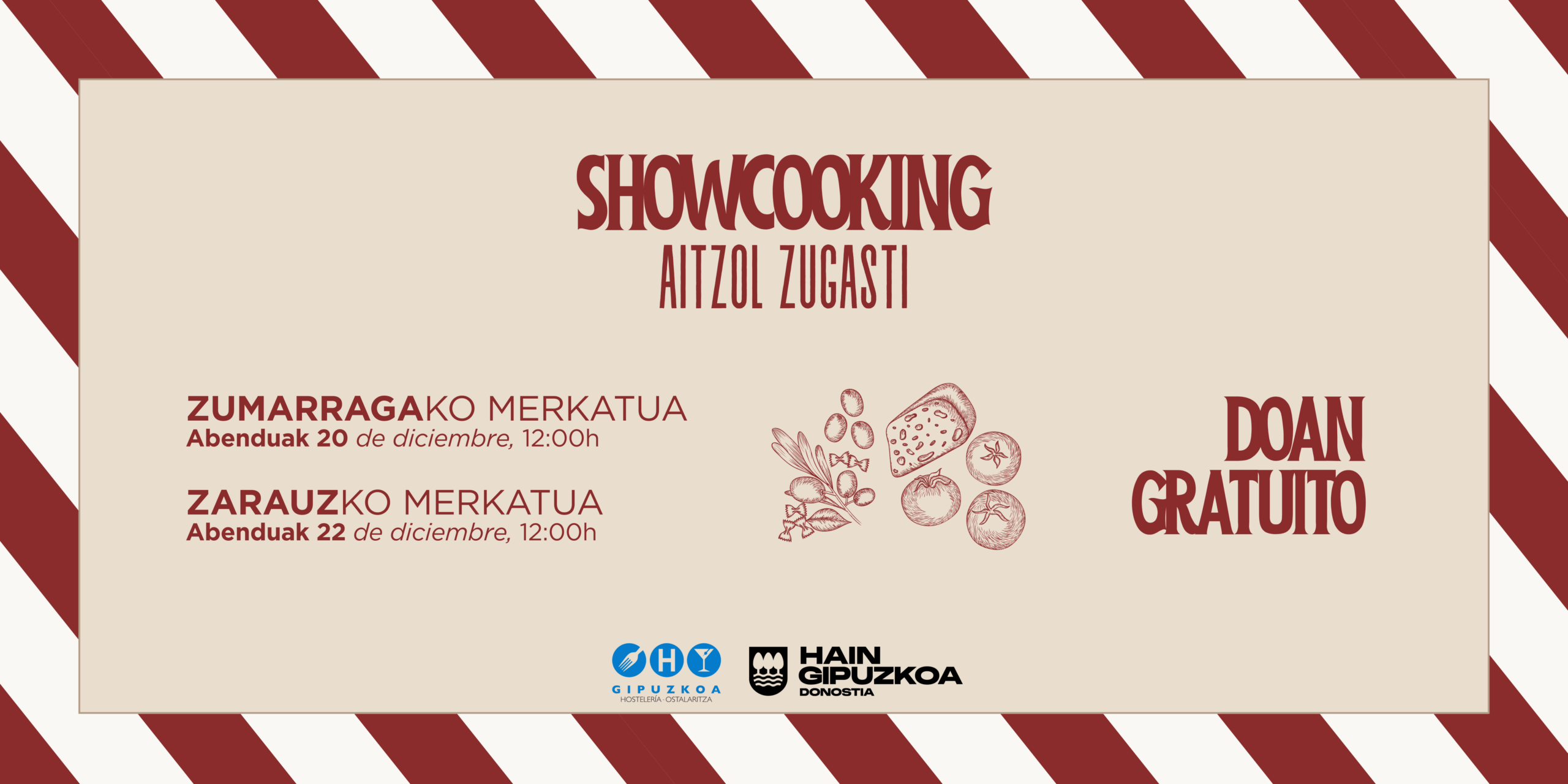 SHOWCOOKING ZUMARRAGA ZARAUTZ