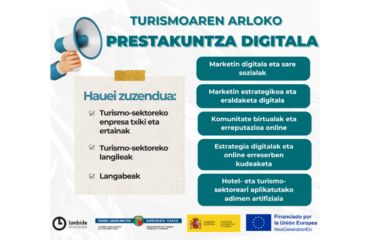 Turismoaren Arloko Prestakuntza Digitala
