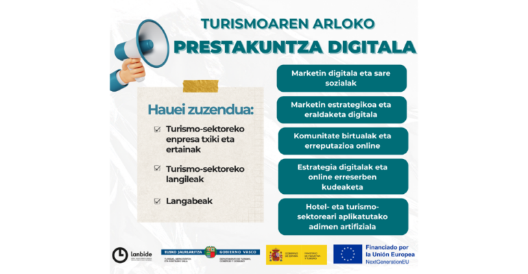 Turismoaren Arloko Prestakuntza Digitala